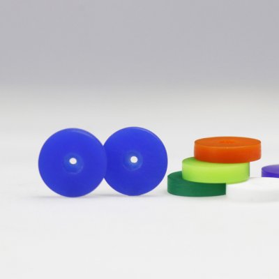 Acrylteile für Ohrstecker 3mm rund